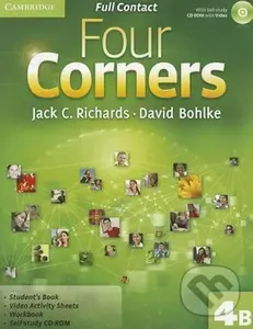 Four Corners 4: Full Contact B with S-Study CD-ROM - C. Jack Richards