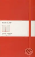 Moleskine - stredný štvorčekový zápisník (červený)