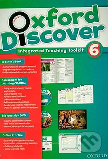 Oxford Discover 6: Teacher´s Book with Integrated Teaching Toolkit - kniha z kategorie Jazykové učebnice a slovníky