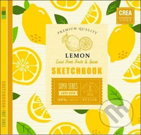 Sketchbook LEMON 20 x 20 cm