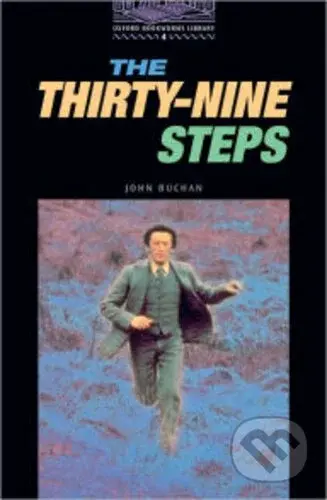 Library 4 - The Thirty-Nine Steps +CD (Oxford Bookworms Library) - kniha z kategorie Jazykové učebnice a slovníky
