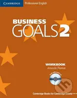 Business Goals 2 (Workbook with Audio CD) - Amanda Thomas - kniha z kategorie Jazykové učebnice a slovníky