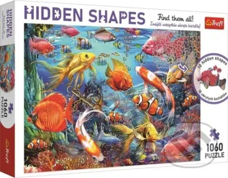 Hidden Shapes: Podmořský život - puzzle z kategorie Přírodní scenérie