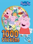 1000 samolepek v sešitu: Prasátko Peppa