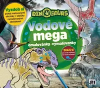 Dinosauři - Vodové mega omalovánky - kniha z kategorie Omalovánky
