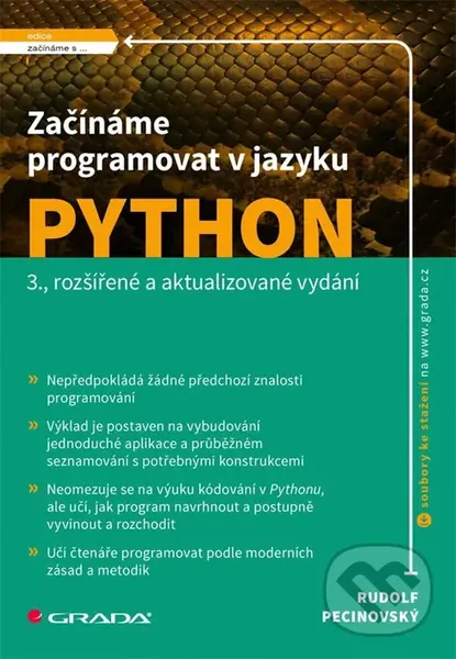 Začínáme programovat v jazyku Python - Rudolf Pecinovský - kniha z kategorie Programovanie