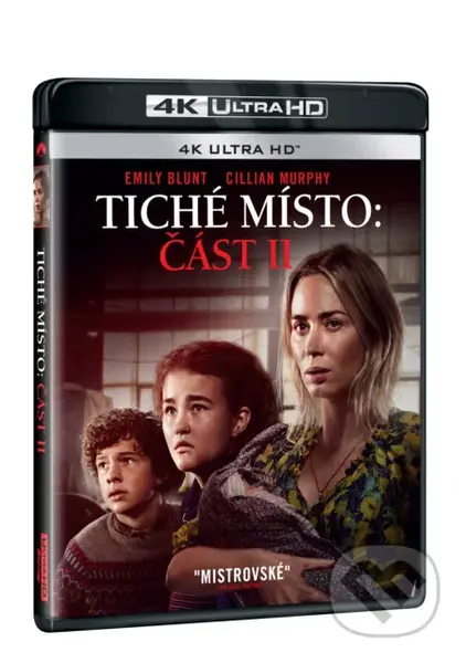 Tiché místo: Část 2  Ultra HD Blu-ray (UHD a BD) - John Krasinski - film z kategorie Dramata