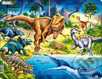 Dinosaury z obdobia kriedy (NB3) - puzzle z kategorie Naučné puzzle