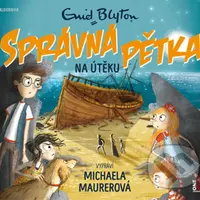 Správná pětka na útěku - Enid Blytonová - audiokniha z kategorie Pro děti