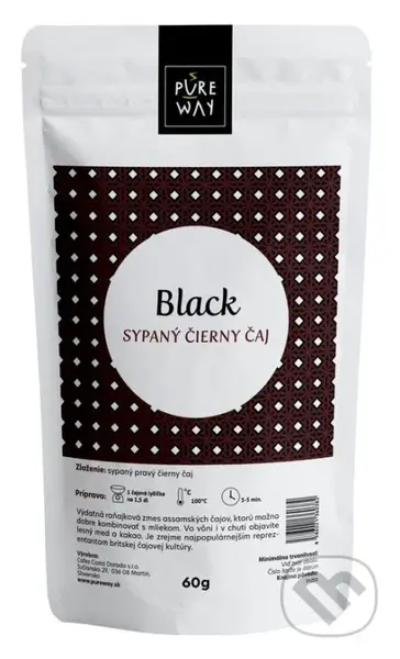 Black - sypaný čierny čaj