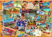 Postcard (USA) - puzzle z kategorie Umělecké