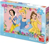 Rozkvetlé princezny - puzzle z kategorie 15 - 60 dílků