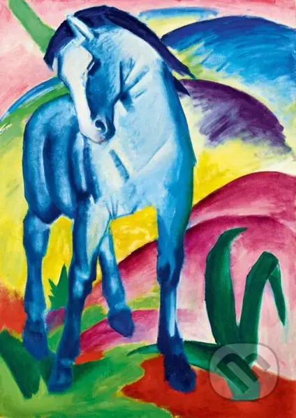 Franz Marc - Blue Horse I, 1911 - puzzle z kategorie Umělecké