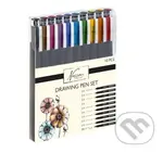 Sada barevných per na kreslení 10 ks