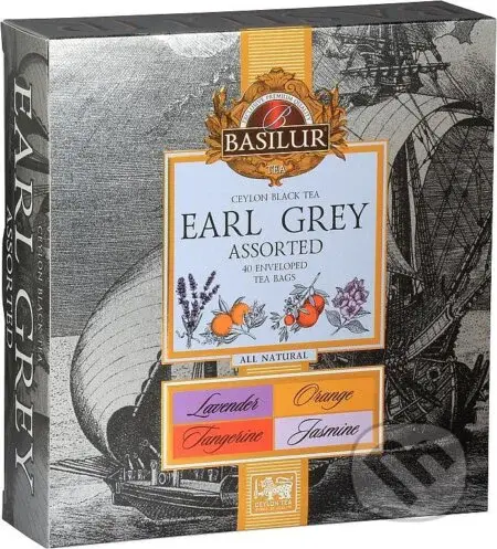 BASILUR Earl Grey Assorted (40 sáčků)