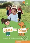 Jana und Dino 1 -Kursbuch (Deutsch für Kinder) - Manuela Georgiakaki, Michael Priesteroth - kniha z kategorie Jazykové učebnice a slovníky