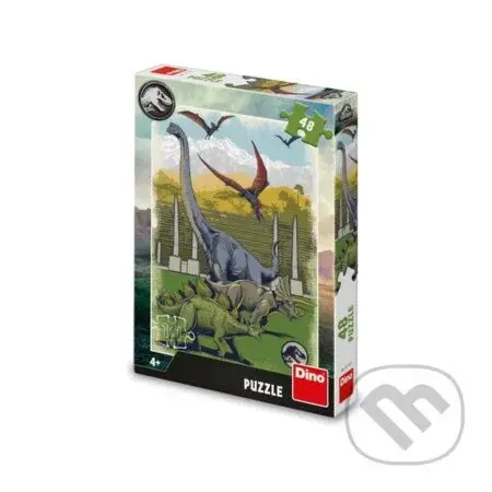 Jurský svět 48 - puzzle z kategorie 15 - 60 dílků