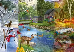 Prechod sezón - puzzle z kategorie Ostatné
