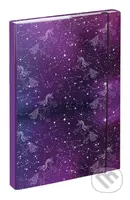 Desky na školní sešity Baagl Unicorn Universe (A4)
