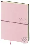 Zápisník - Flexio-Light Rose - linkovaný L