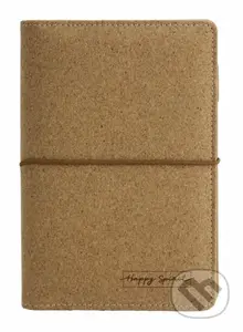 Nedatovaný diář Korek kroužkový M s vyměnitelným kalendáriem