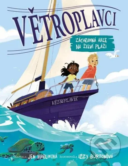 Záchranná akce na želví pláži - Jen Marlin, Izzy Burton (ilustrátor) - kniha z kategorie Beletrie pro děti