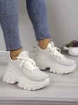Resti Women's sporty sneakers with rhinestones Blysco