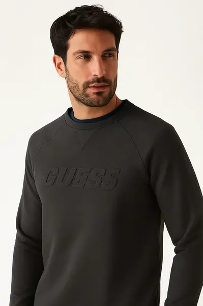 Guess new aldwin cn sweatshirt l