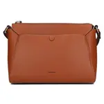 Kožená dámská crosbody kabelka Katana Alizeé - koňak