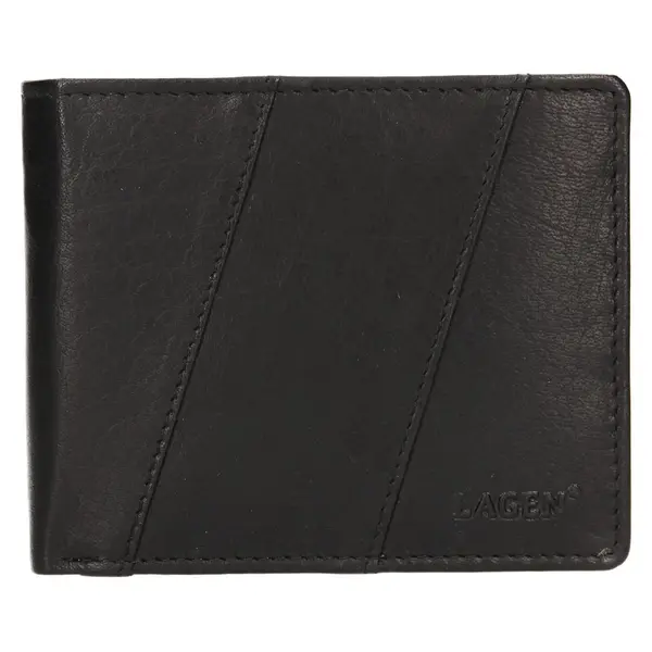 Pánská kožená peněženka Lagen Loyde - černá