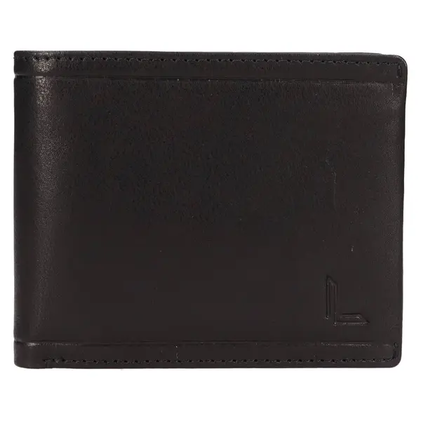 Pánská kožená peněženka Lagen Greer - černá