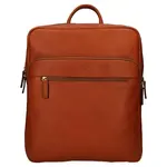 Velký kožený batoh Katana Nice - koňak