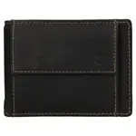 Pánská kožená dolarovka DD Anekta Simon - černá