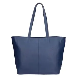 Dámská kožená kabelka Italia Zitta - modrá