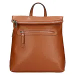 Dámsky kožený batoh Italia Korra - koňak