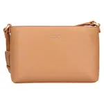 Dámska crossbody kabelka Calvin Klein Debbe, syntetická koža − hnedá