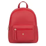 Elegantný dámsky batoh Hexagon Elvyna - červená