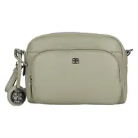 Dámska kožená crossbody kabelka Bellicci Norra - zelená