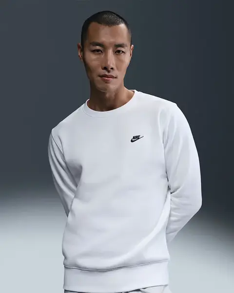 Nike Club Mens Fleece Crew XL