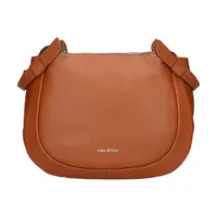 Dámská kožená crossbody kabelka Gianní Conti Sabine - hnědá