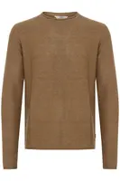 !Solid Sveter  hnedá