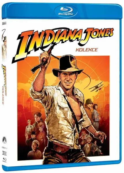 Indiana Jones kolekce (4 BLU-RAY)