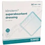 Superabsorpční Obvaz Klinion Kliniderm 20x20 cm, 15 ks