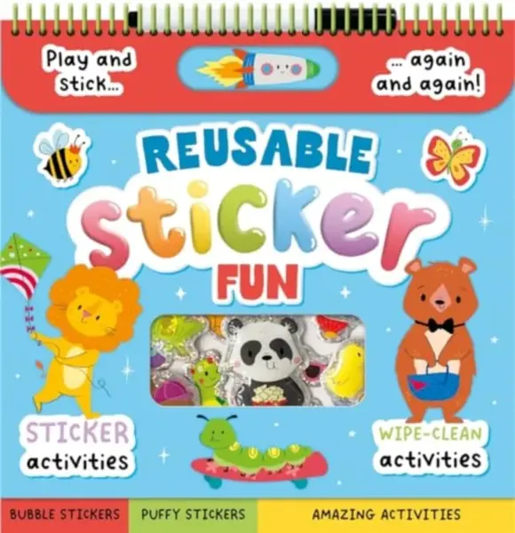 Reusable Sticker Fun - Igloo Books Ltd