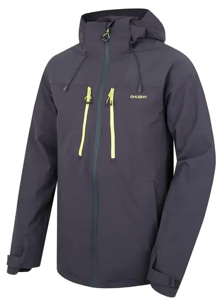 Husky Nicker M XXL, tm. šedá Pánská hardshell bunda