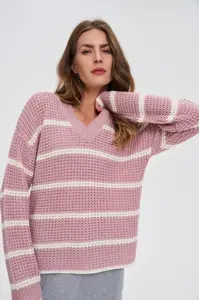 Marisse WOMEN'S SWEATER Z-SW-4810 L.PINK