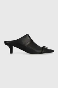 MM6 Maison Margiela Kožené lodičky MM6 Maison Margiela Slipper