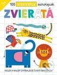 100 stratených samolepiek - Zvieratá (Nájdi a nalep chýbajúce časti obrázkov)