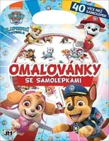 Omalovánky se samolepkami  - Tlapková patrola - kniha z kategorie Omalovánky