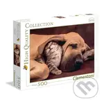 Pejsek a kočička - puzzle z kategorie Multi puzzle